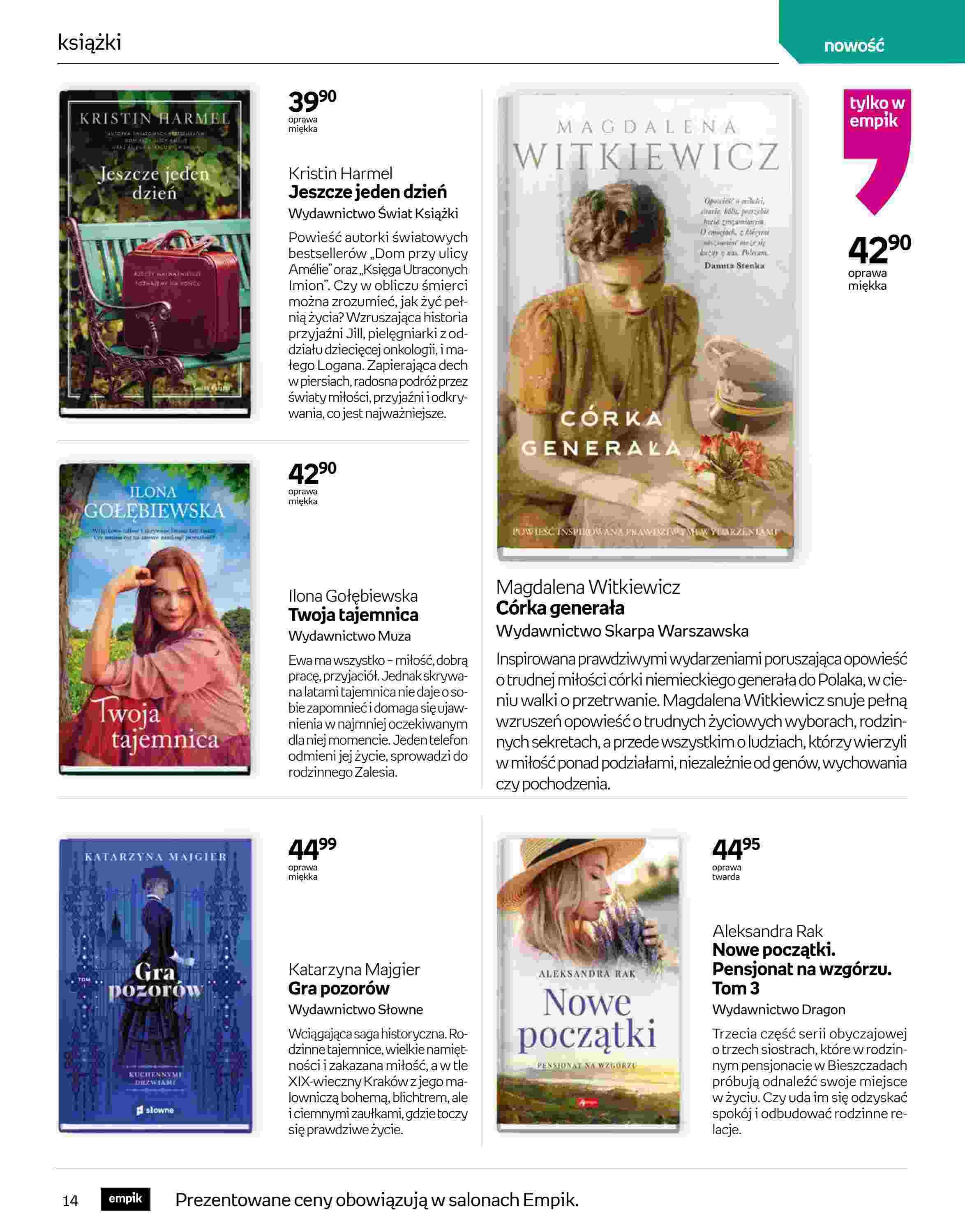 Gazetka promocyjna empik str. 14