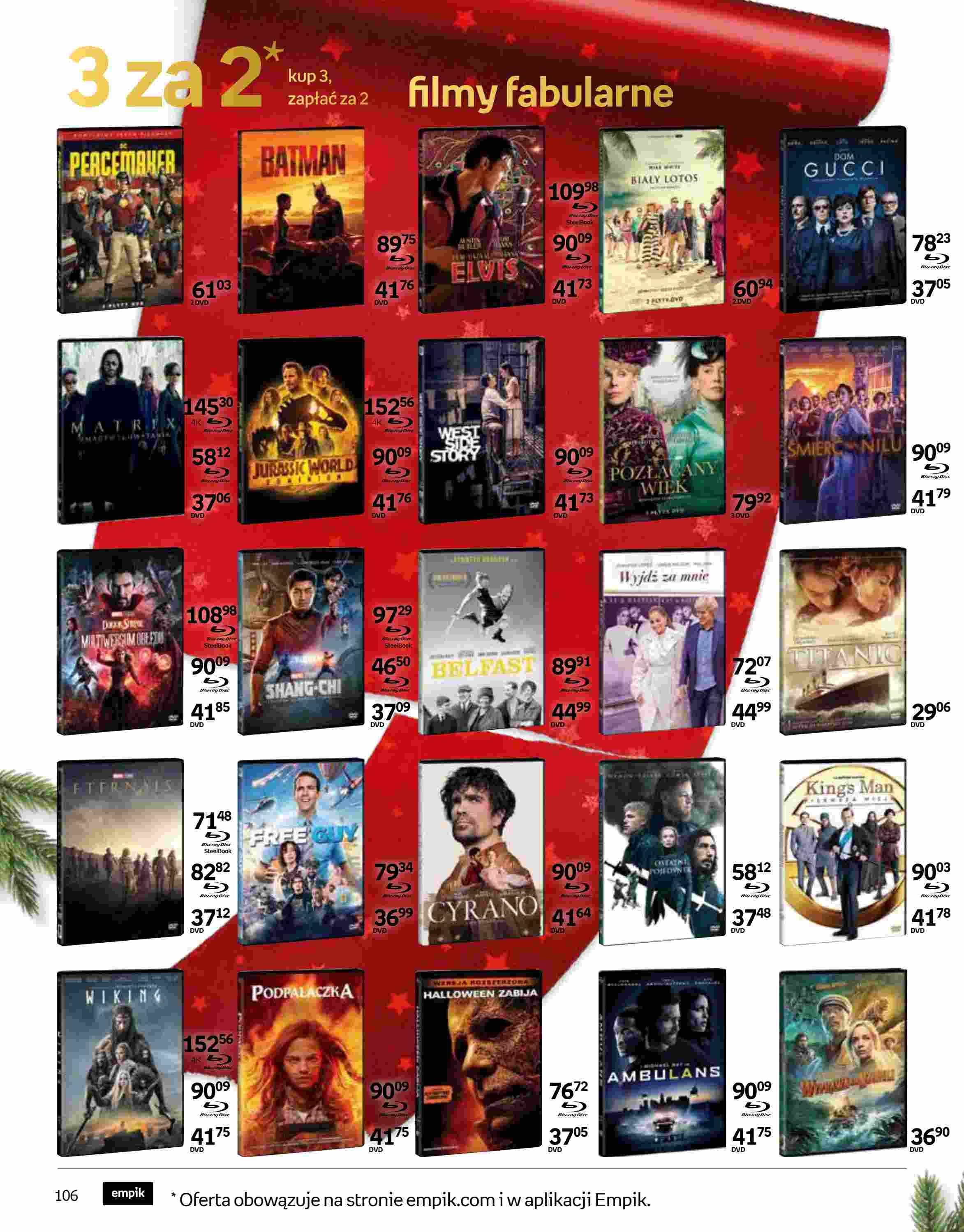 Gazetka promocyjna empik str. 106