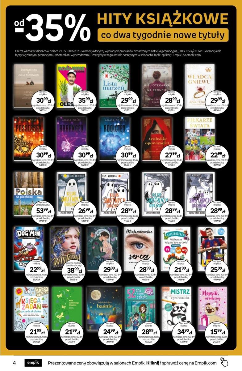 Gazetka promocyjna empik str. 4