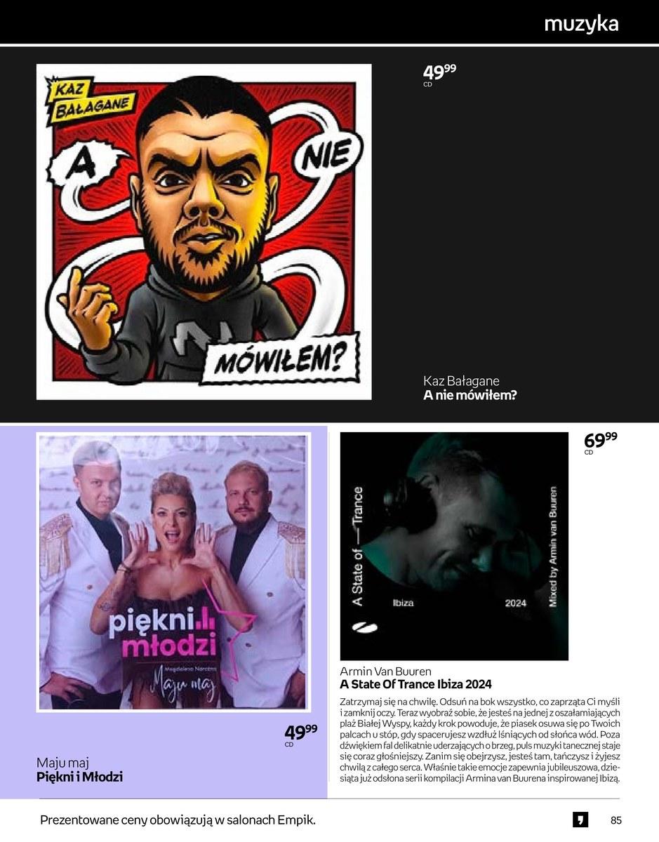 Gazetka promocyjna empik str. 85
