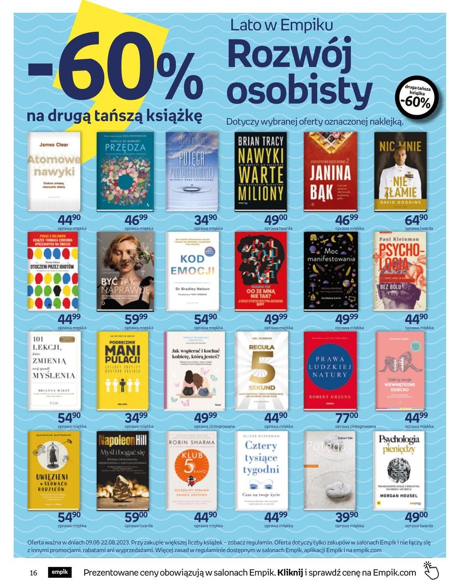 Gazetka promocyjna empik str. 16