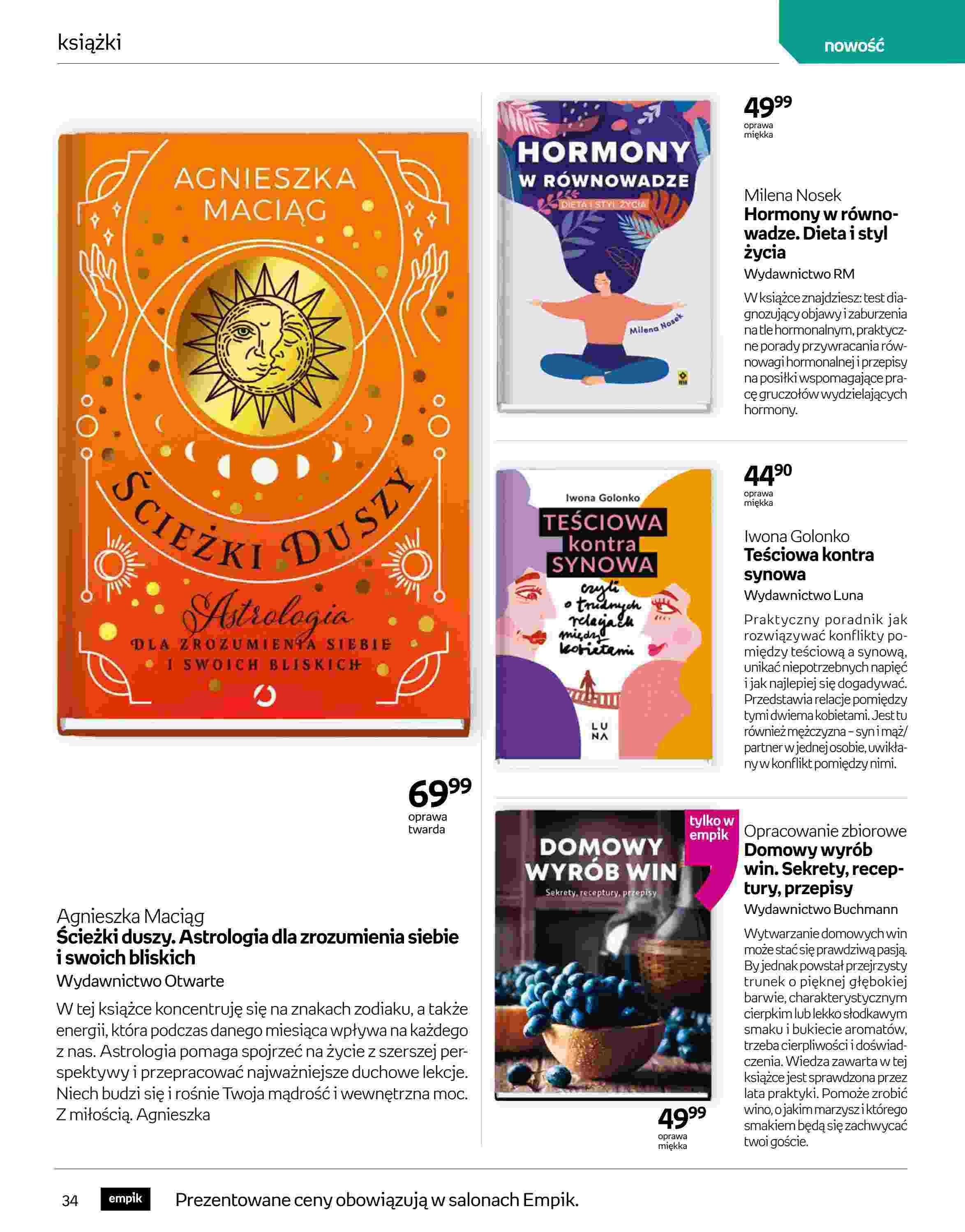 Gazetka promocyjna empik str. 34