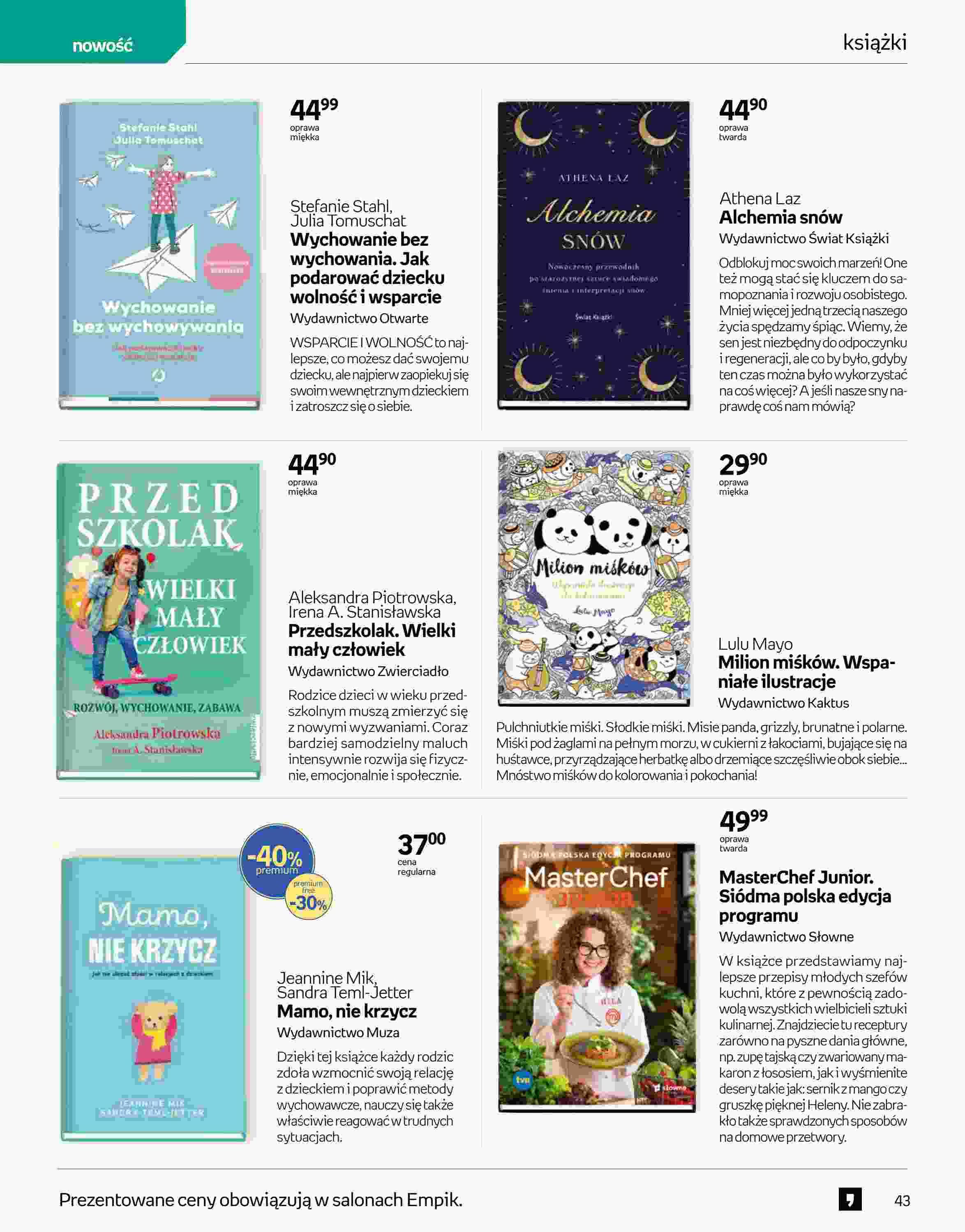 Gazetka promocyjna empik str. 43