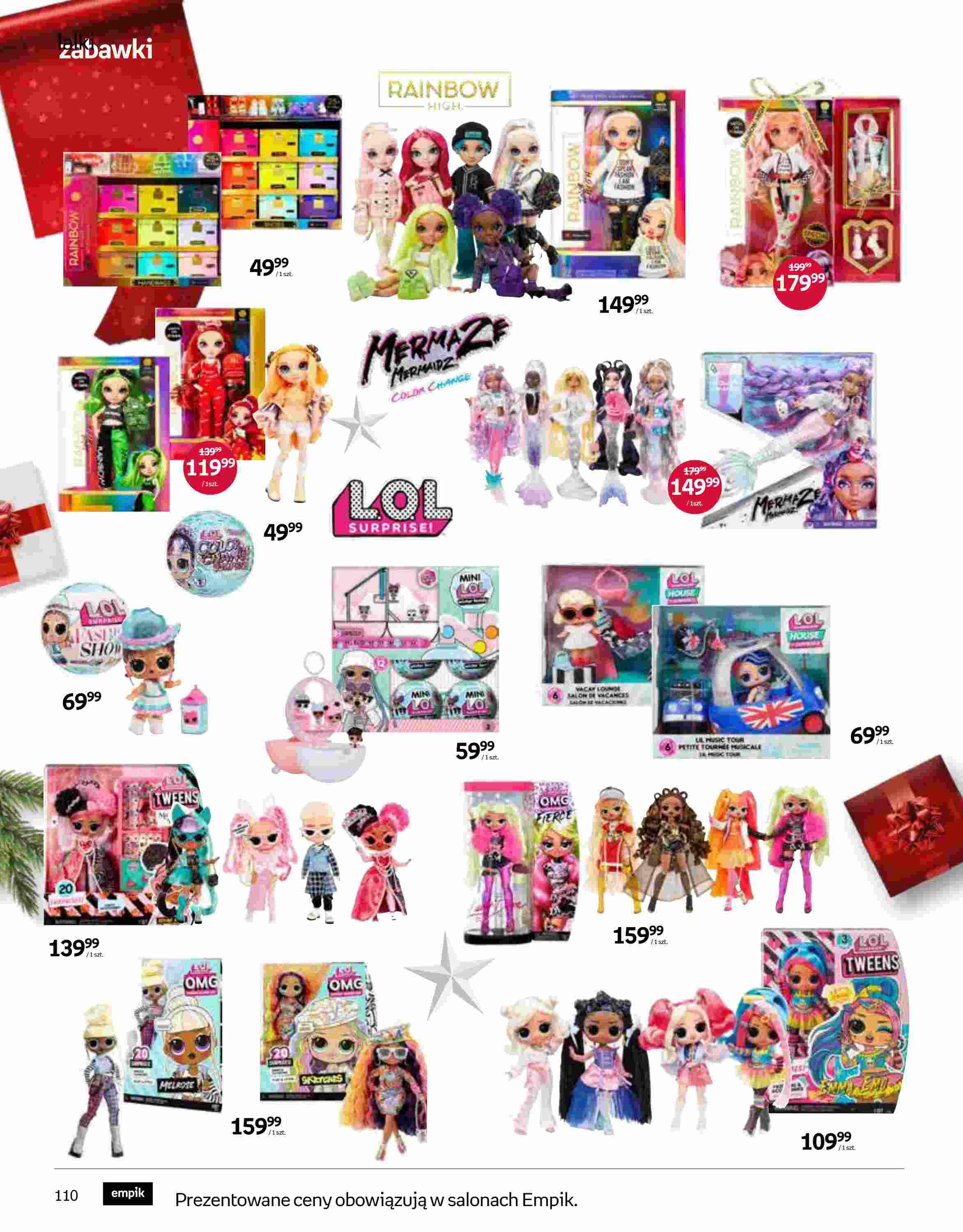 Gazetka promocyjna empik str. 110
