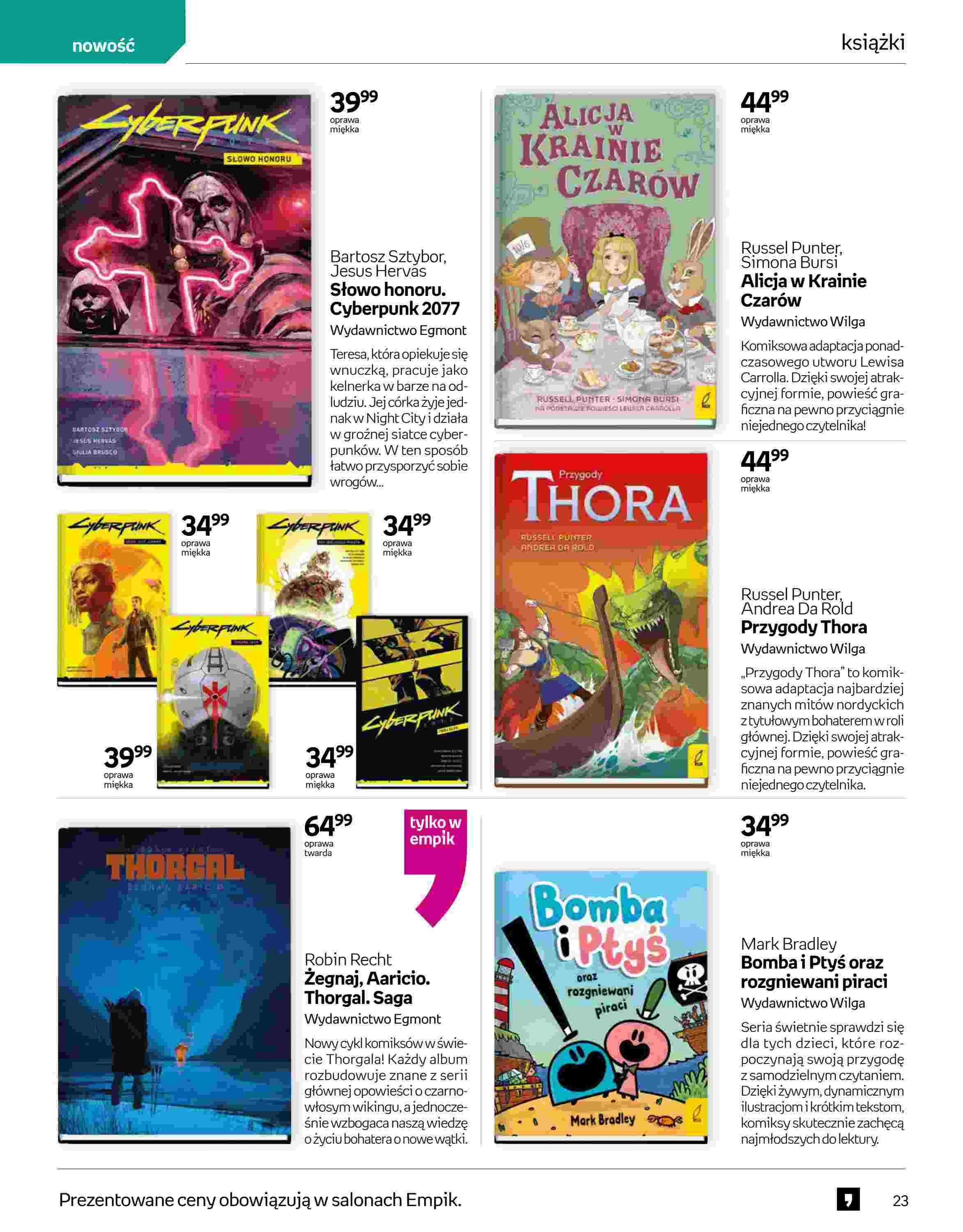 Gazetka promocyjna empik str. 23