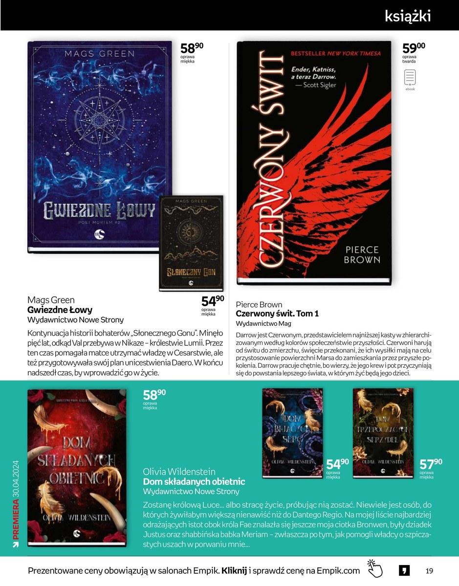 Gazetka promocyjna empik str. 19
