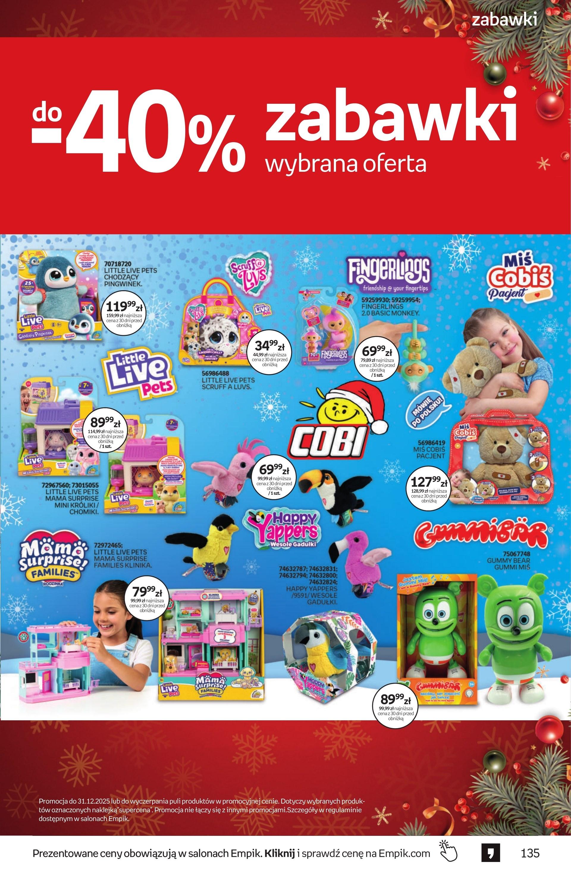 Gazetka promocyjna empik str. 135