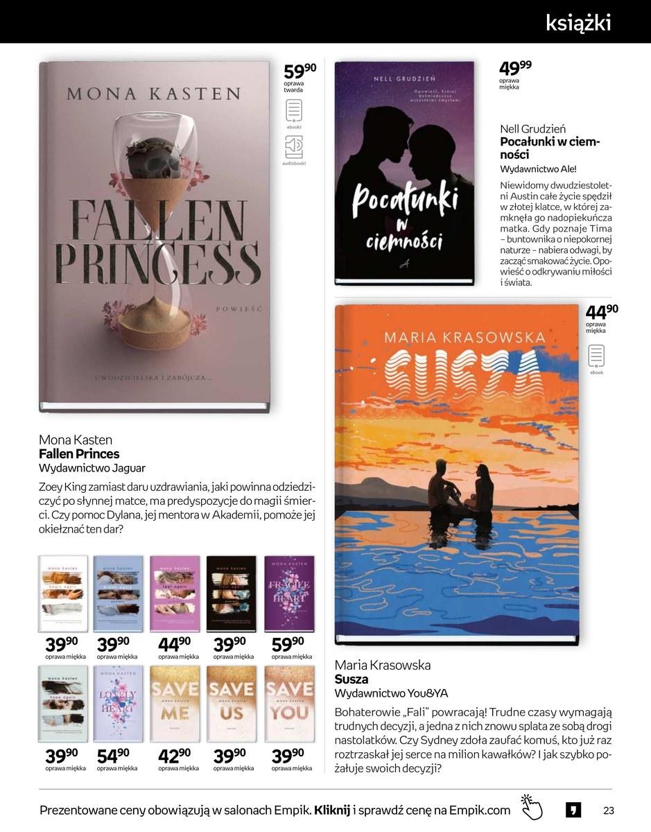 Gazetka promocyjna empik str. 23