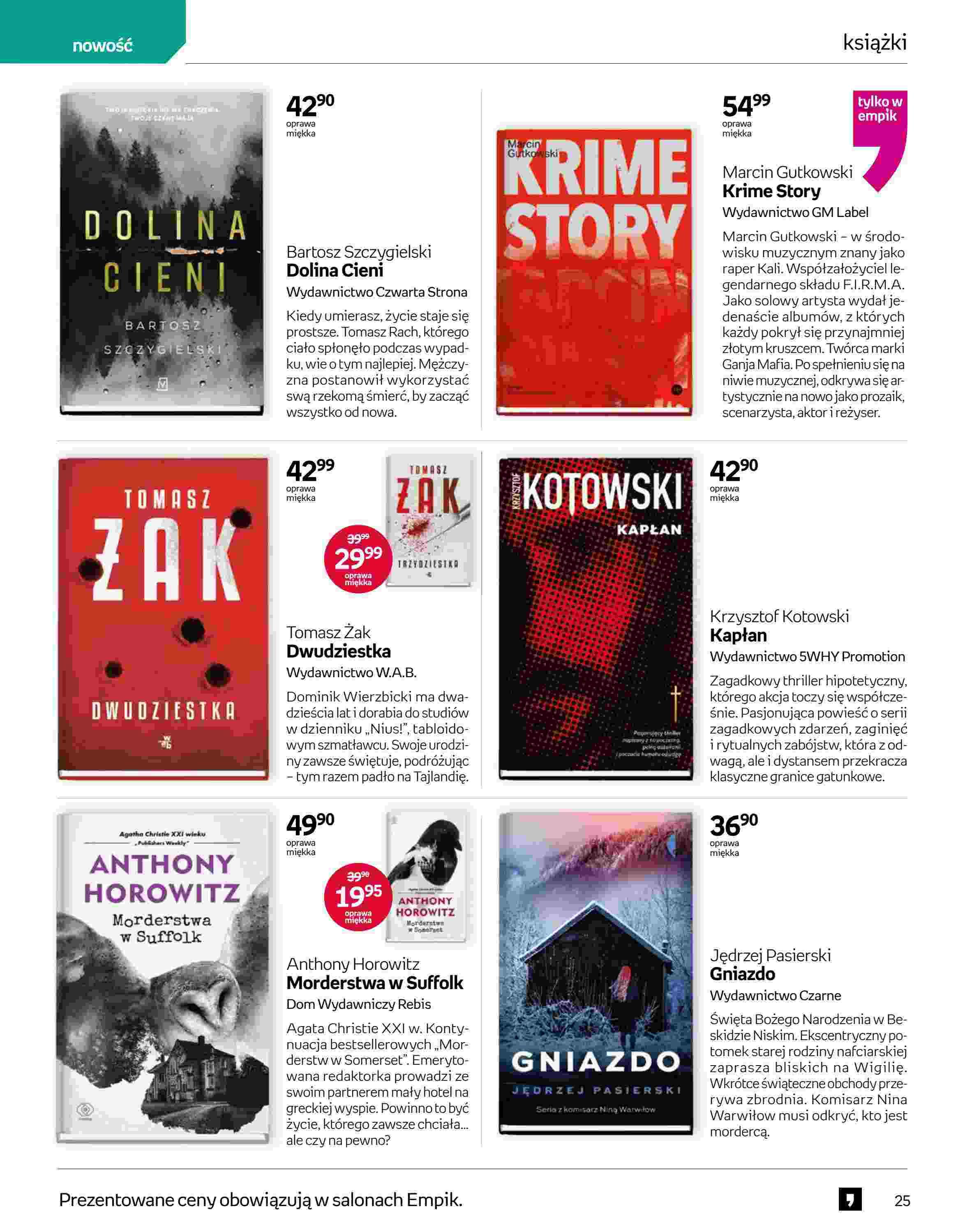 Gazetka promocyjna empik str. 25