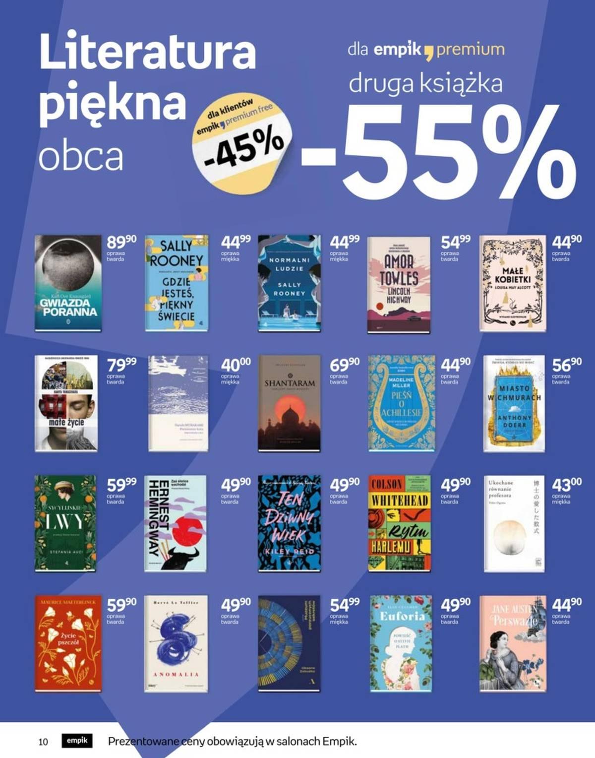 Gazetka promocyjna empik str. 10