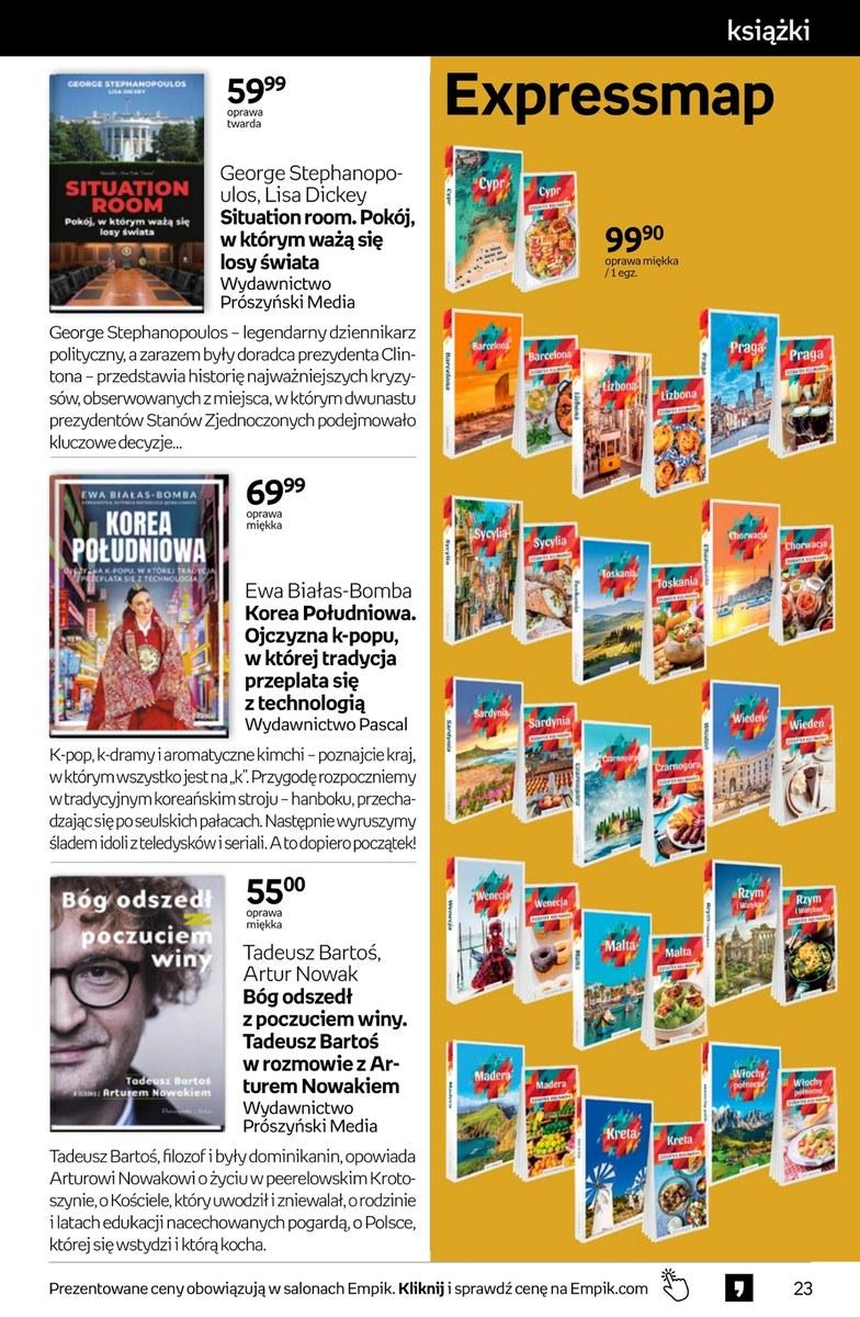 Gazetka promocyjna empik str. 23