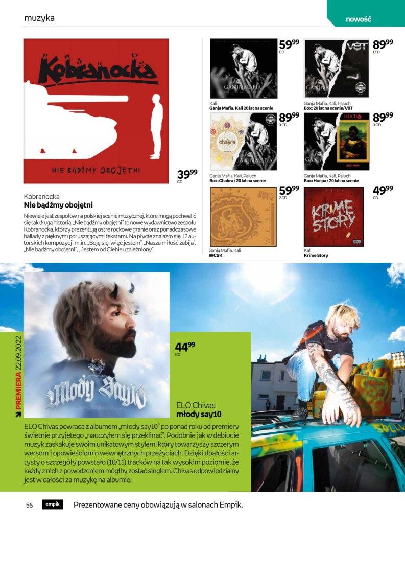 Gazetka promocyjna empik str. 56