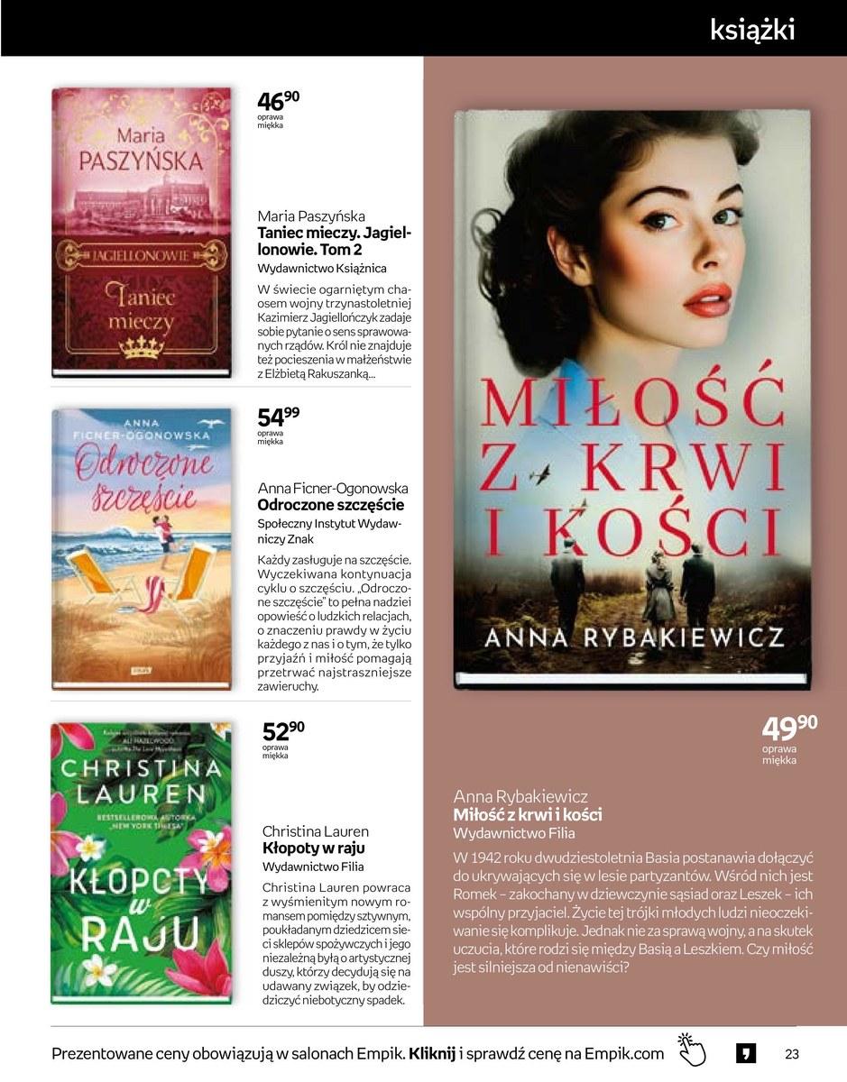 Gazetka promocyjna empik str. 23