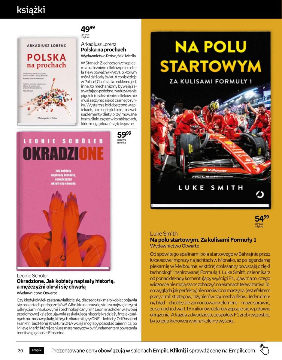 Gazetka promocyjna empik str. 30