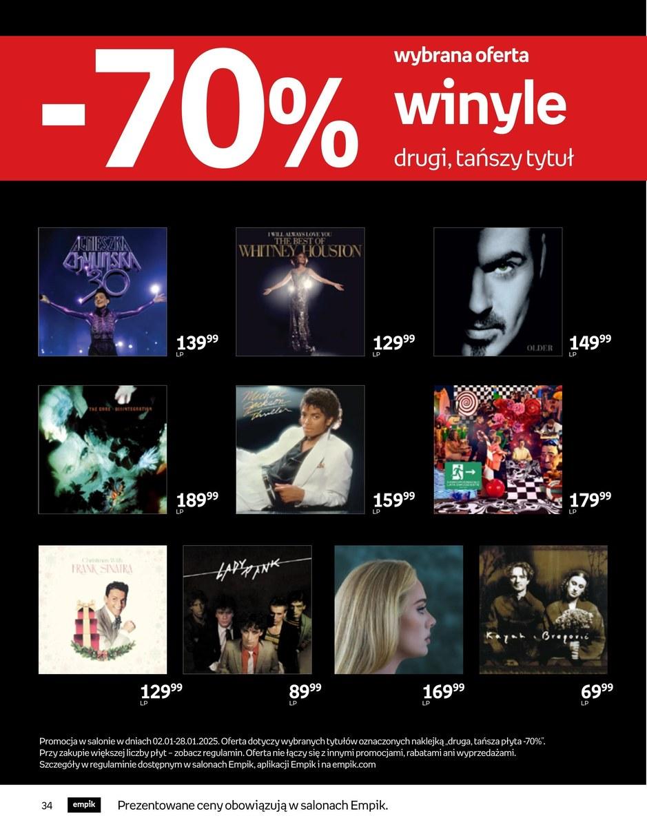 Gazetka promocyjna empik str. 34