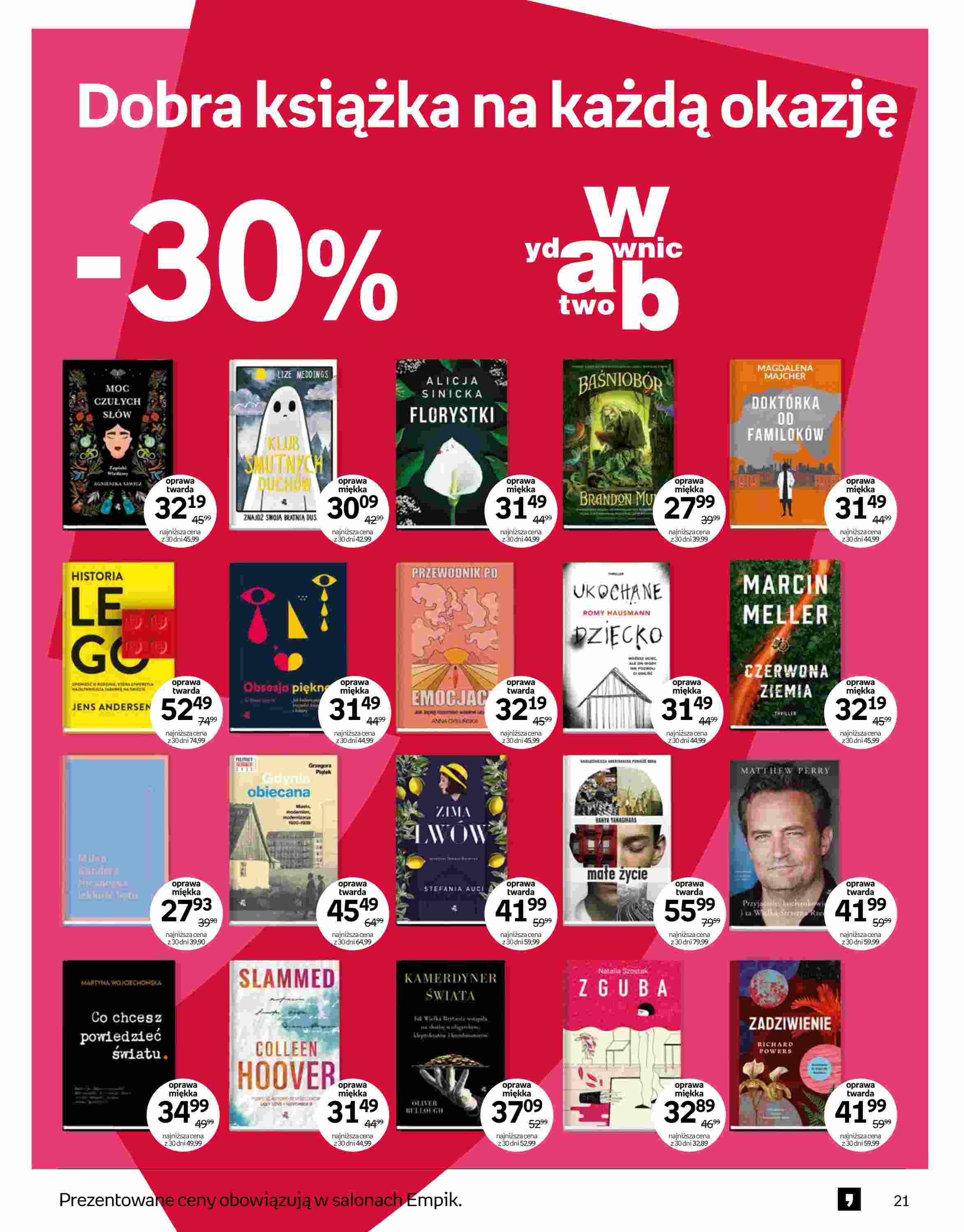 Gazetka promocyjna empik str. 21