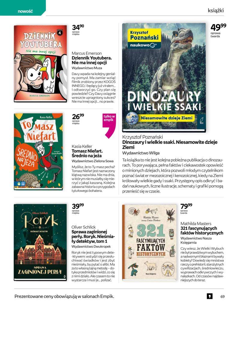 Gazetka promocyjna empik str. 69