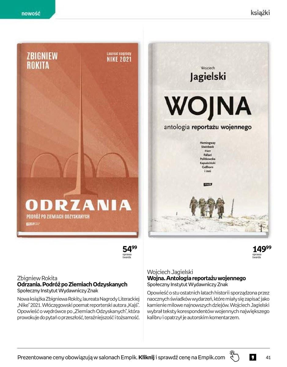 Gazetka promocyjna empik str. 41