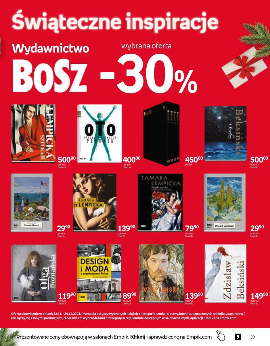 Gazetka promocyjna empik str. 39
