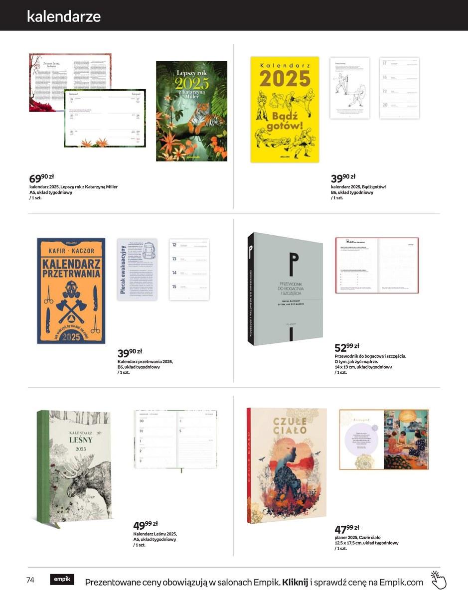 Gazetka promocyjna empik str. 74