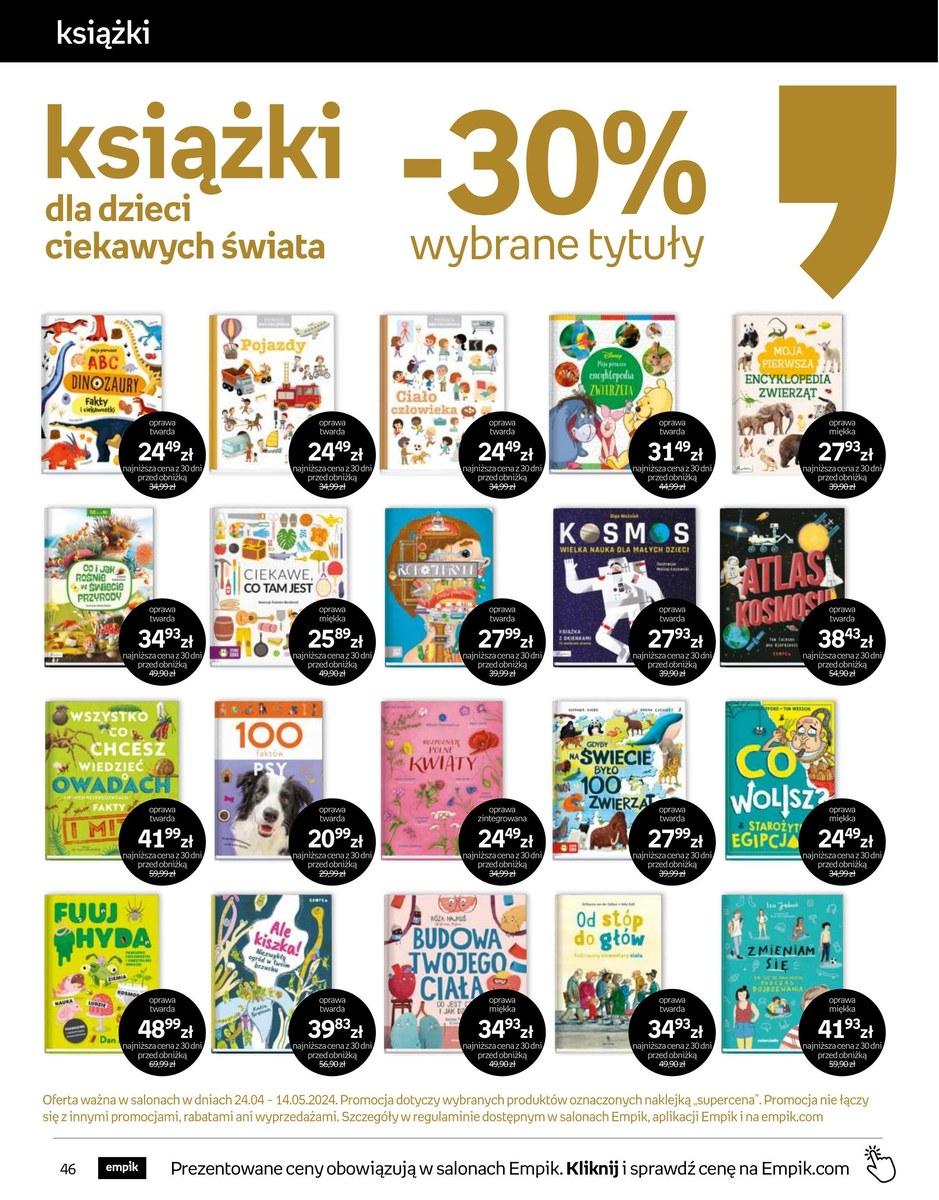 Gazetka promocyjna empik str. 46