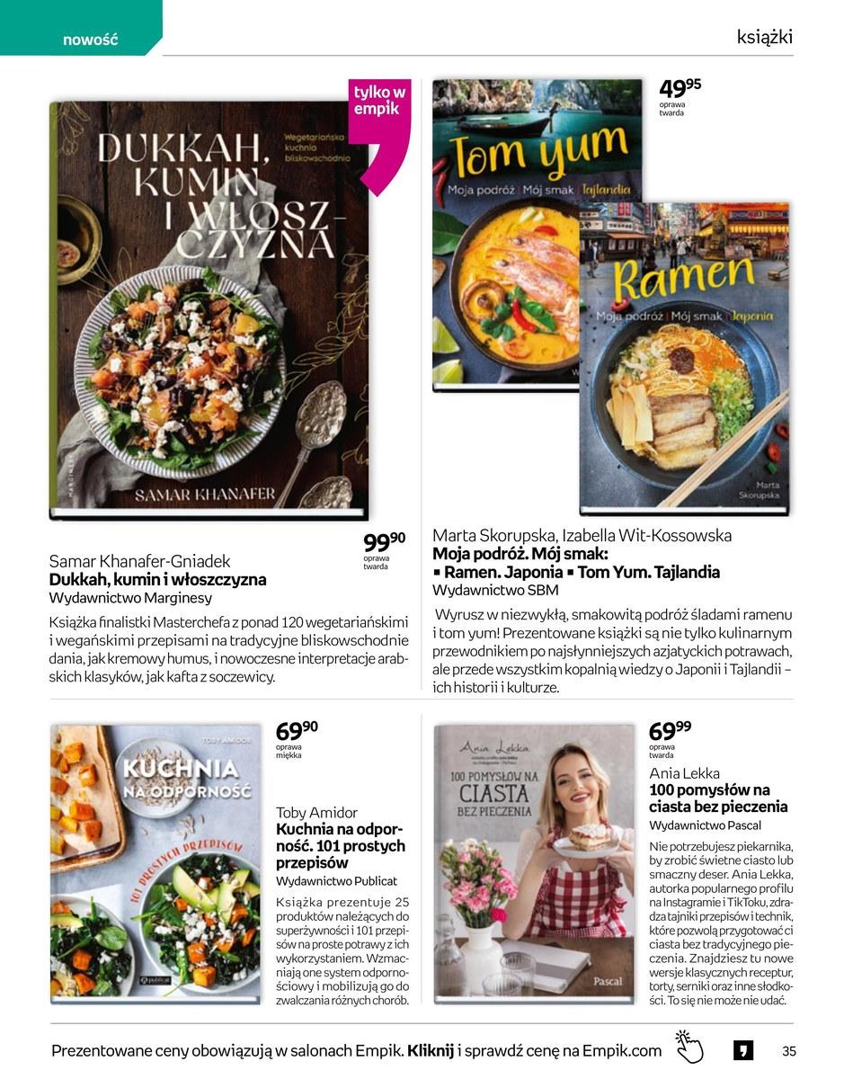 Gazetka promocyjna empik str. 35
