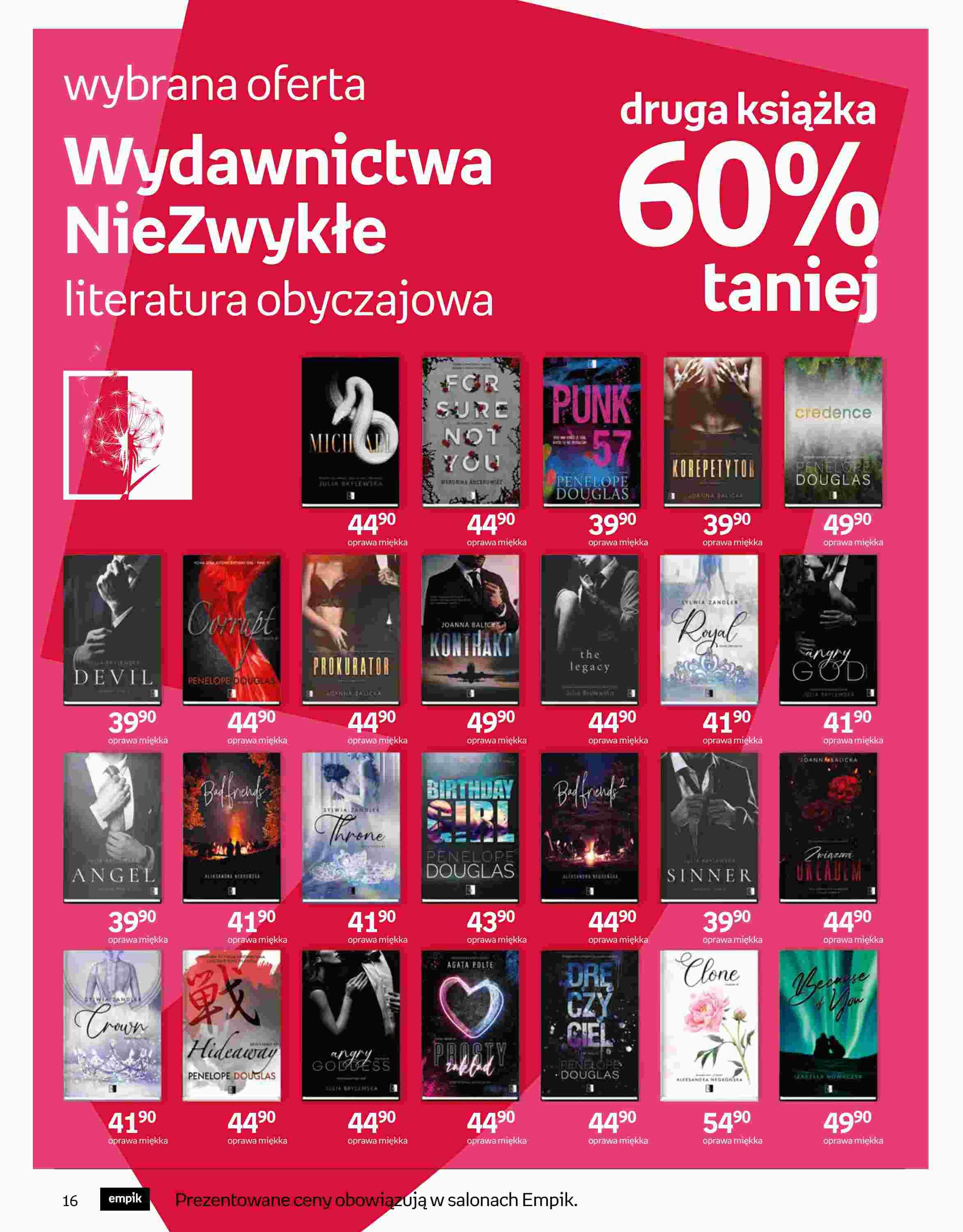 Gazetka promocyjna empik str. 16