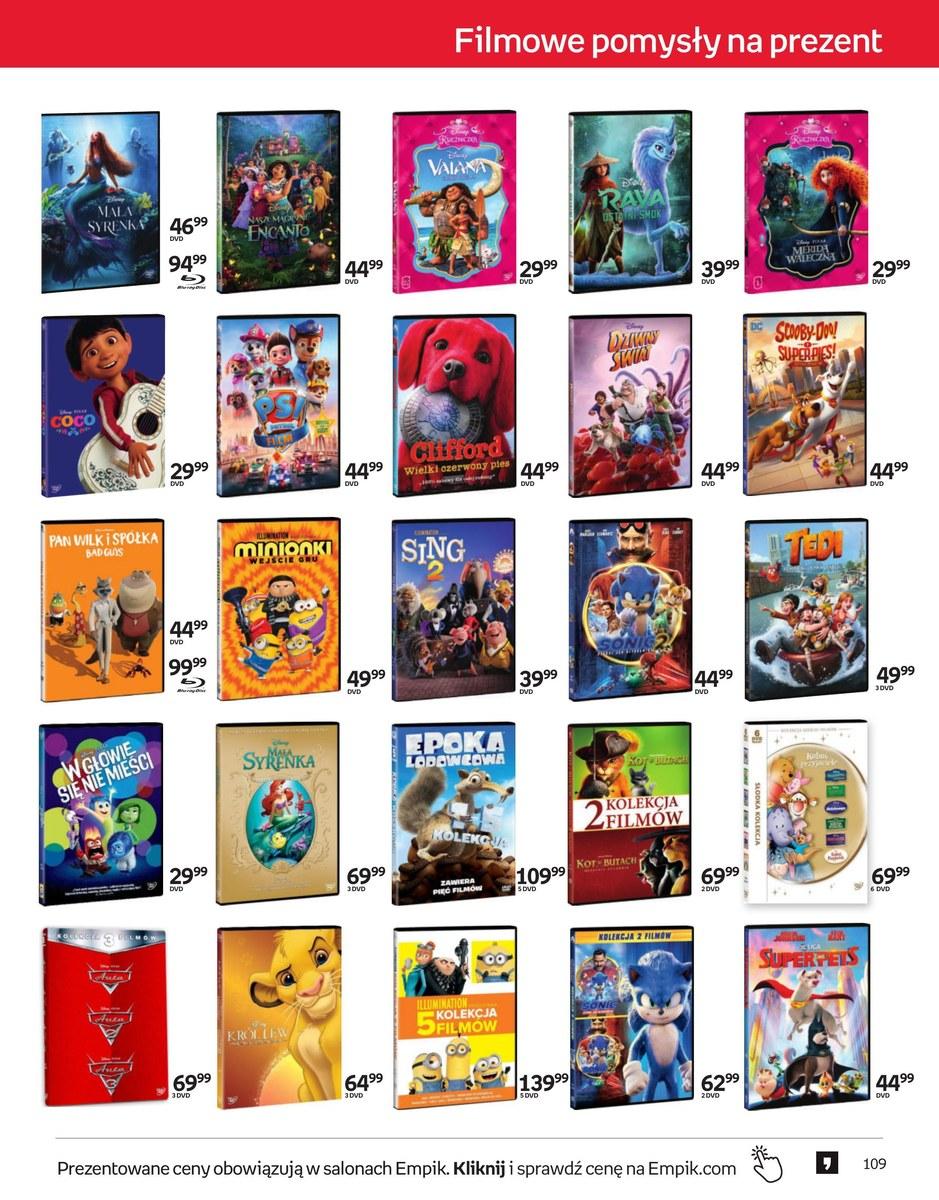 Gazetka promocyjna empik str. 109