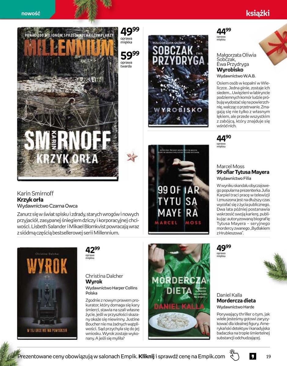 Gazetka promocyjna empik str. 19