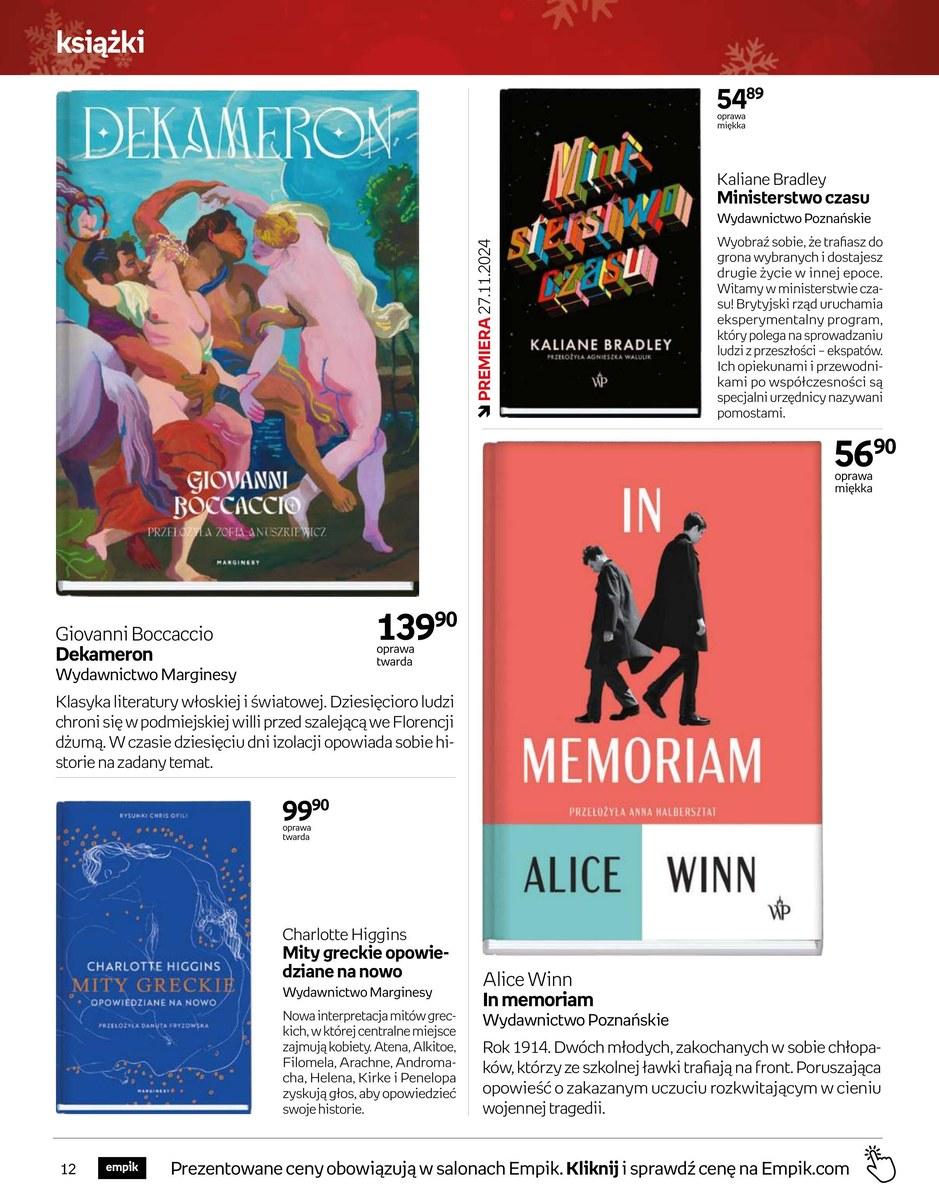Gazetka promocyjna empik str. 12