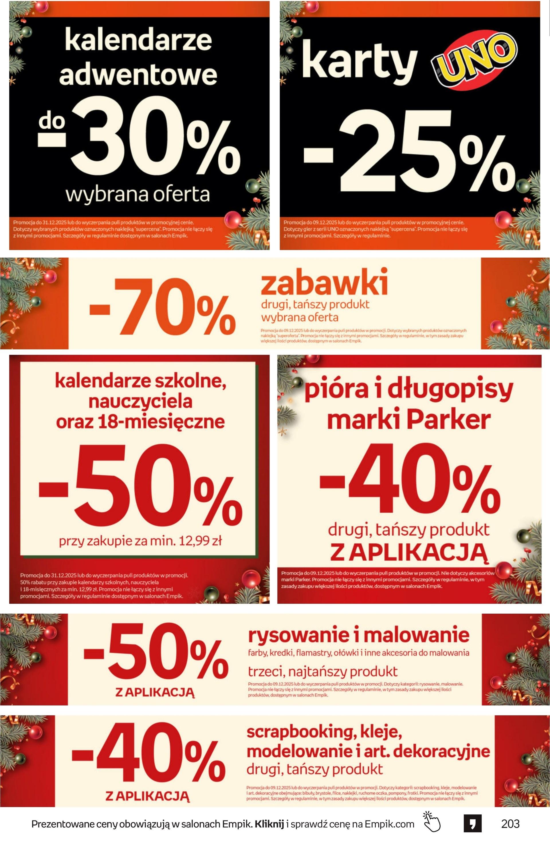 Gazetka promocyjna empik str. 203