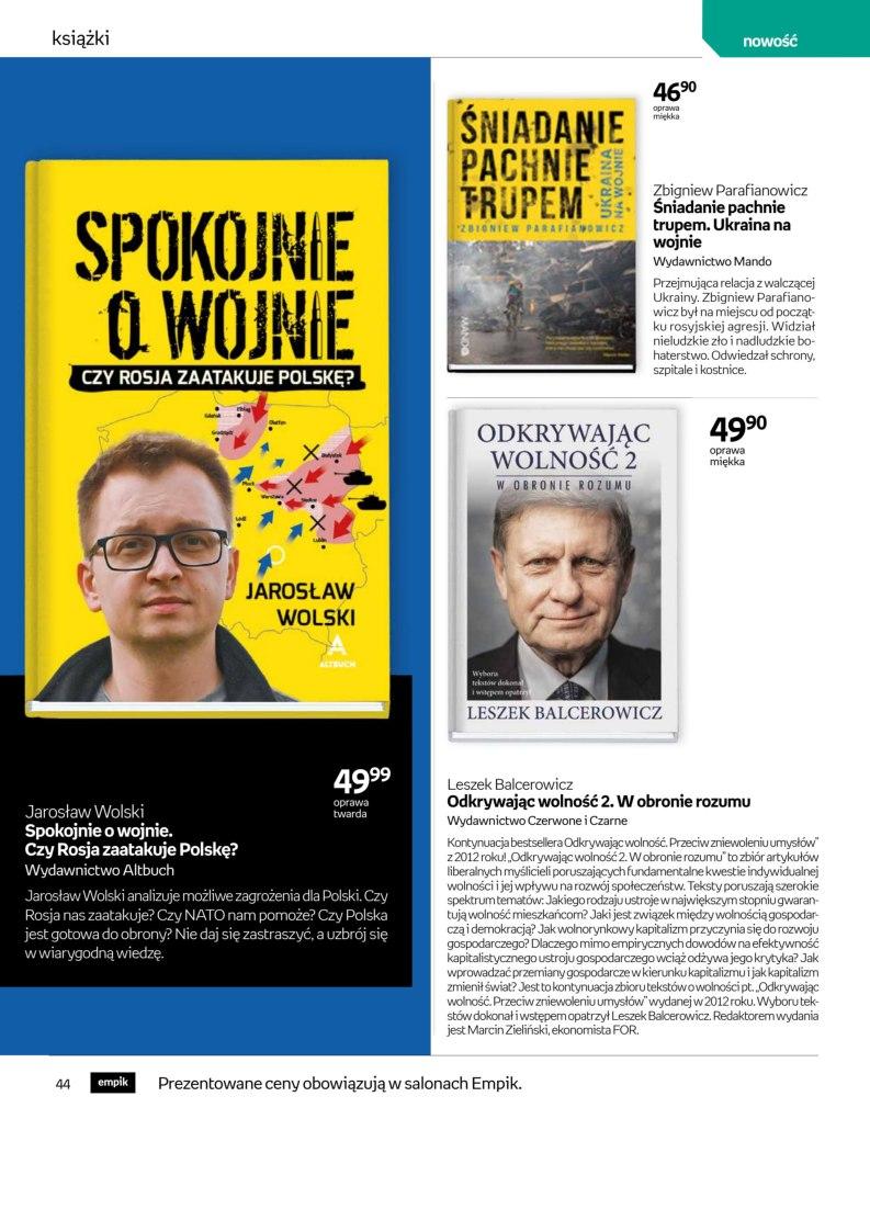 Gazetka promocyjna empik str. 44