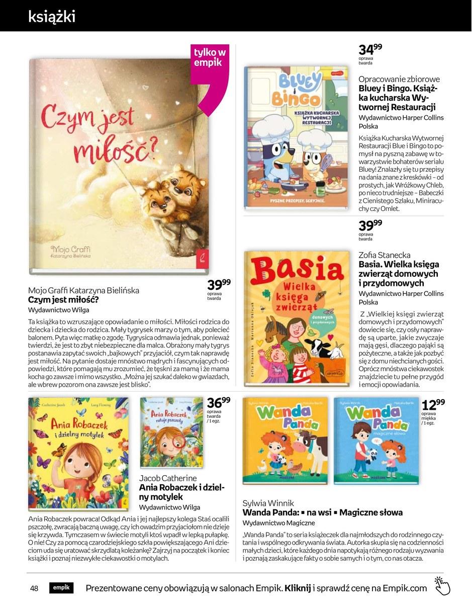 Gazetka promocyjna empik str. 48