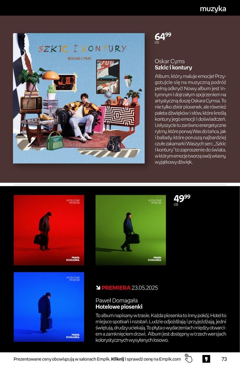 Gazetka promocyjna empik str. 73