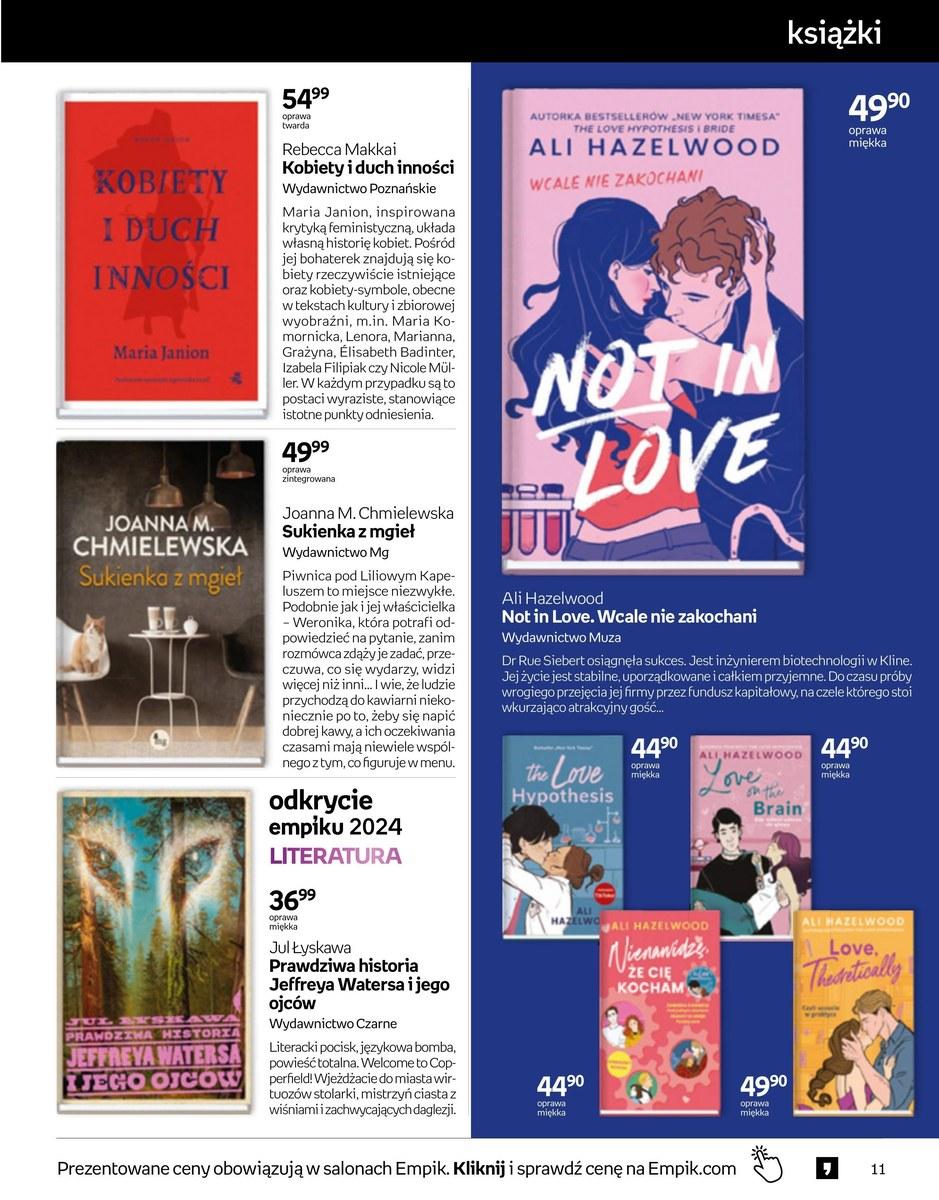 Gazetka promocyjna empik str. 11