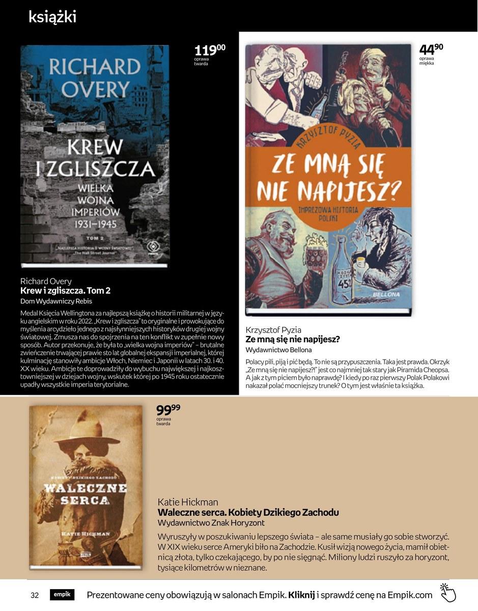 Gazetka promocyjna empik str. 32