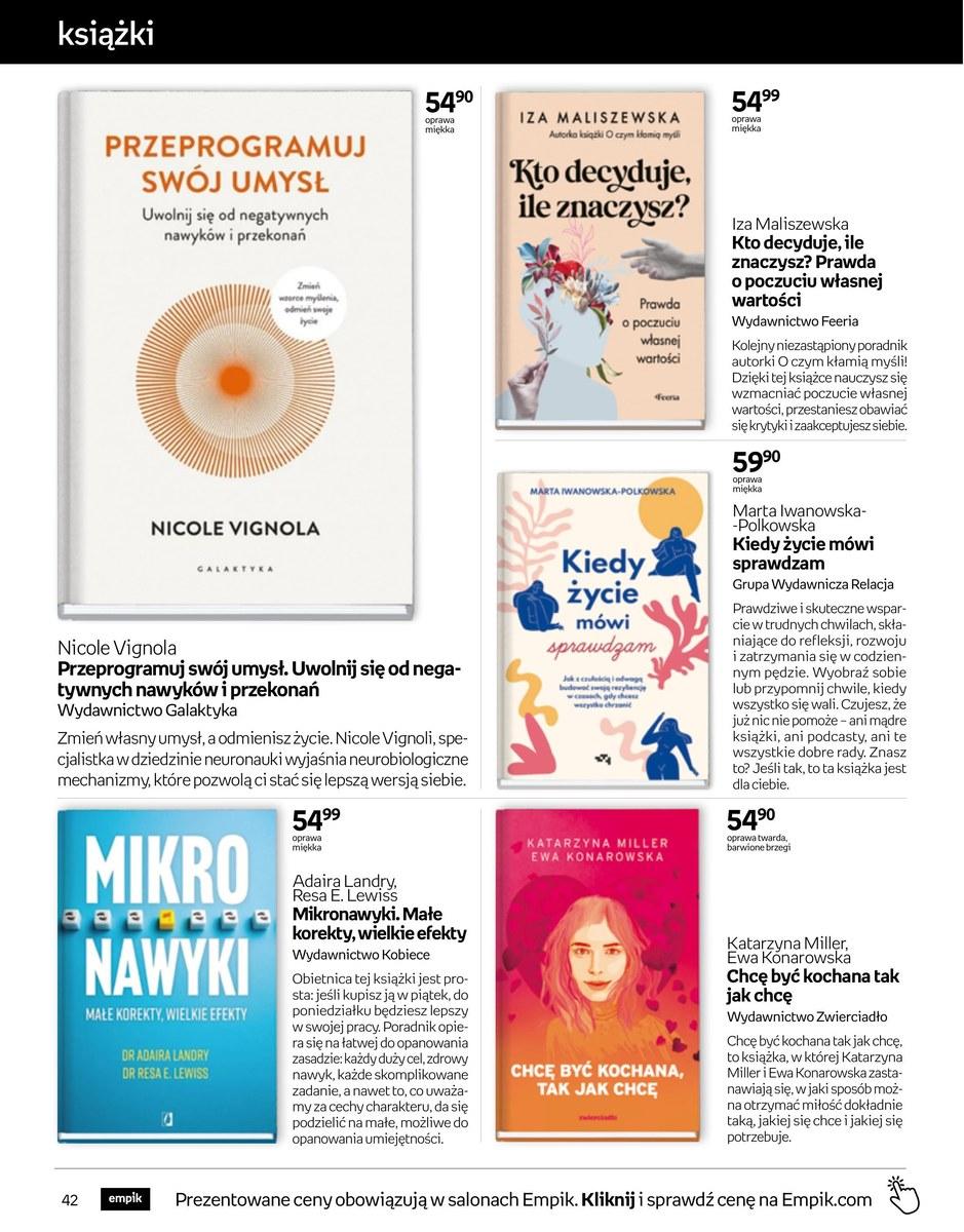 Gazetka promocyjna empik str. 42