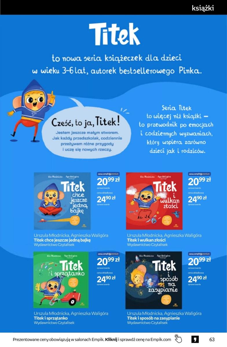 Gazetka promocyjna empik str. 63