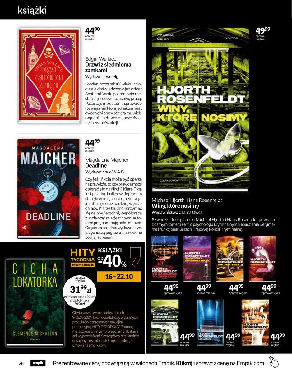 Gazetka promocyjna empik str. 26