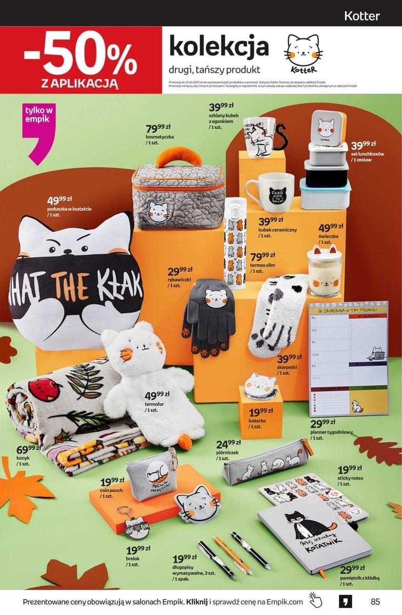Gazetka promocyjna empik str. 85
