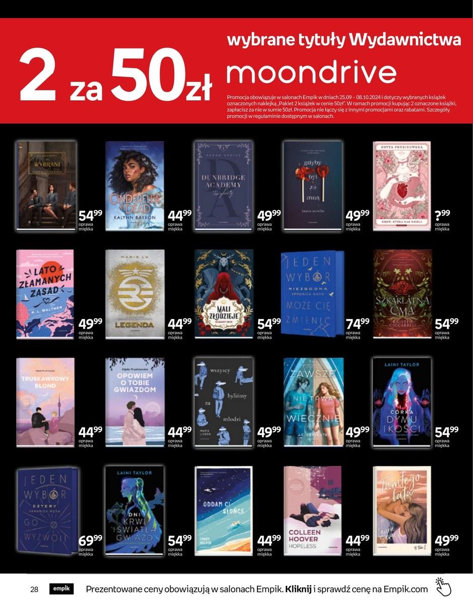 Gazetka promocyjna empik str. 28