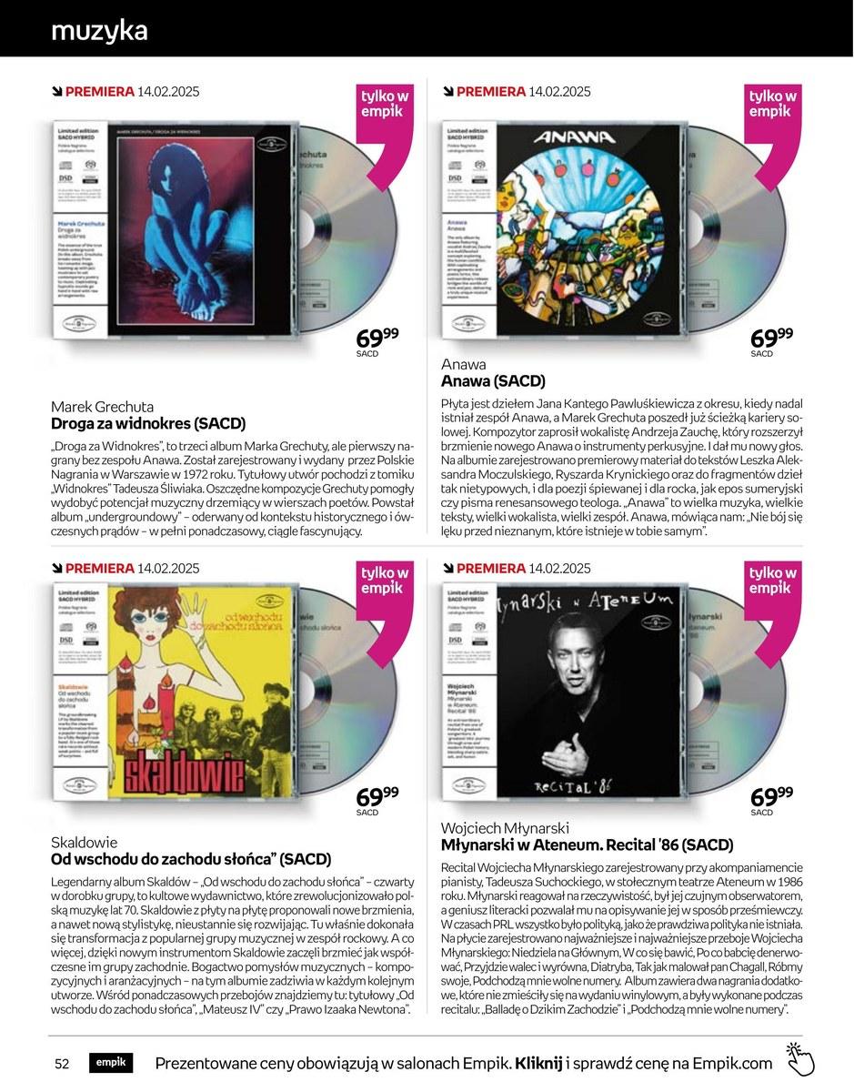 Gazetka promocyjna empik str. 52