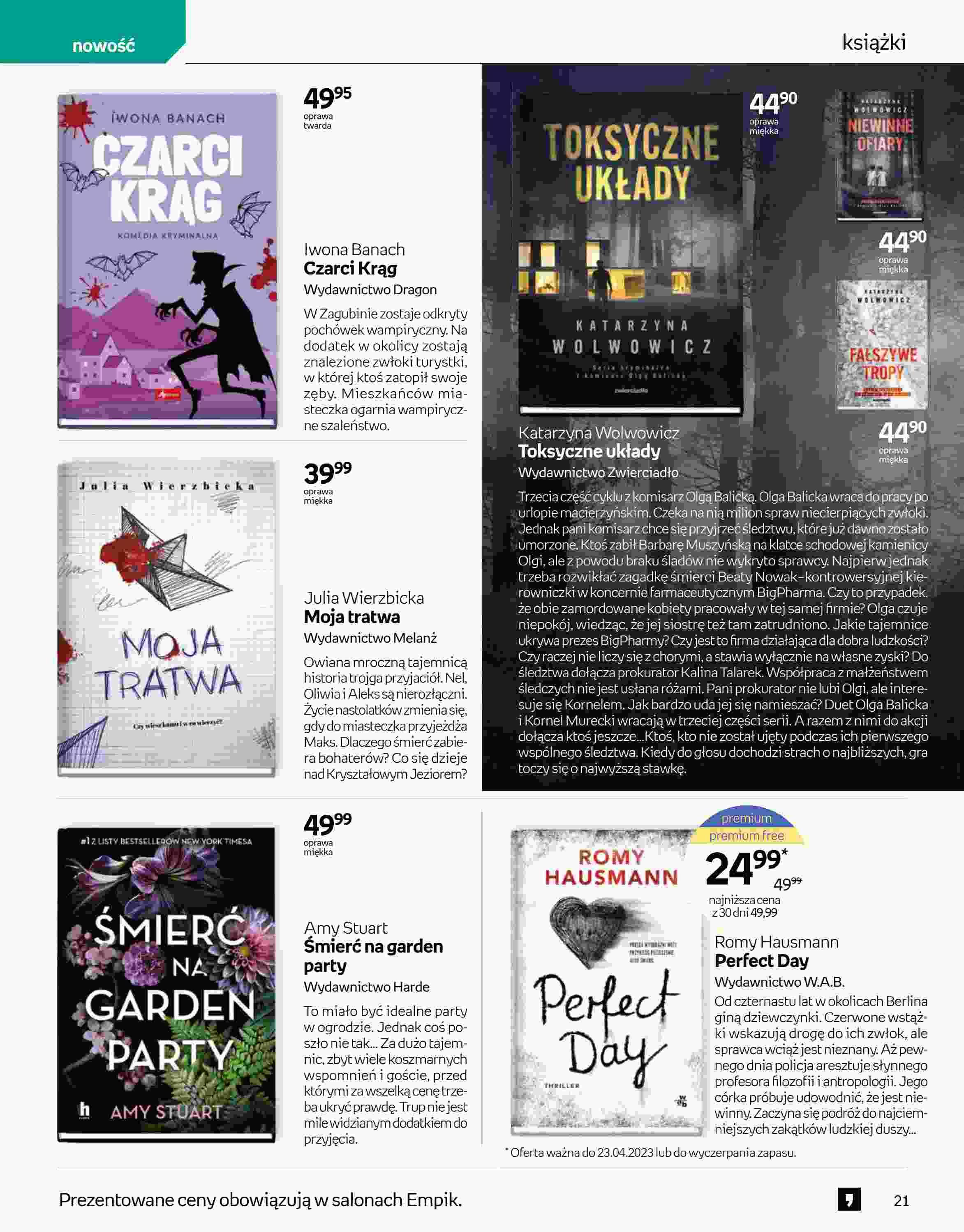 Gazetka promocyjna empik str. 21