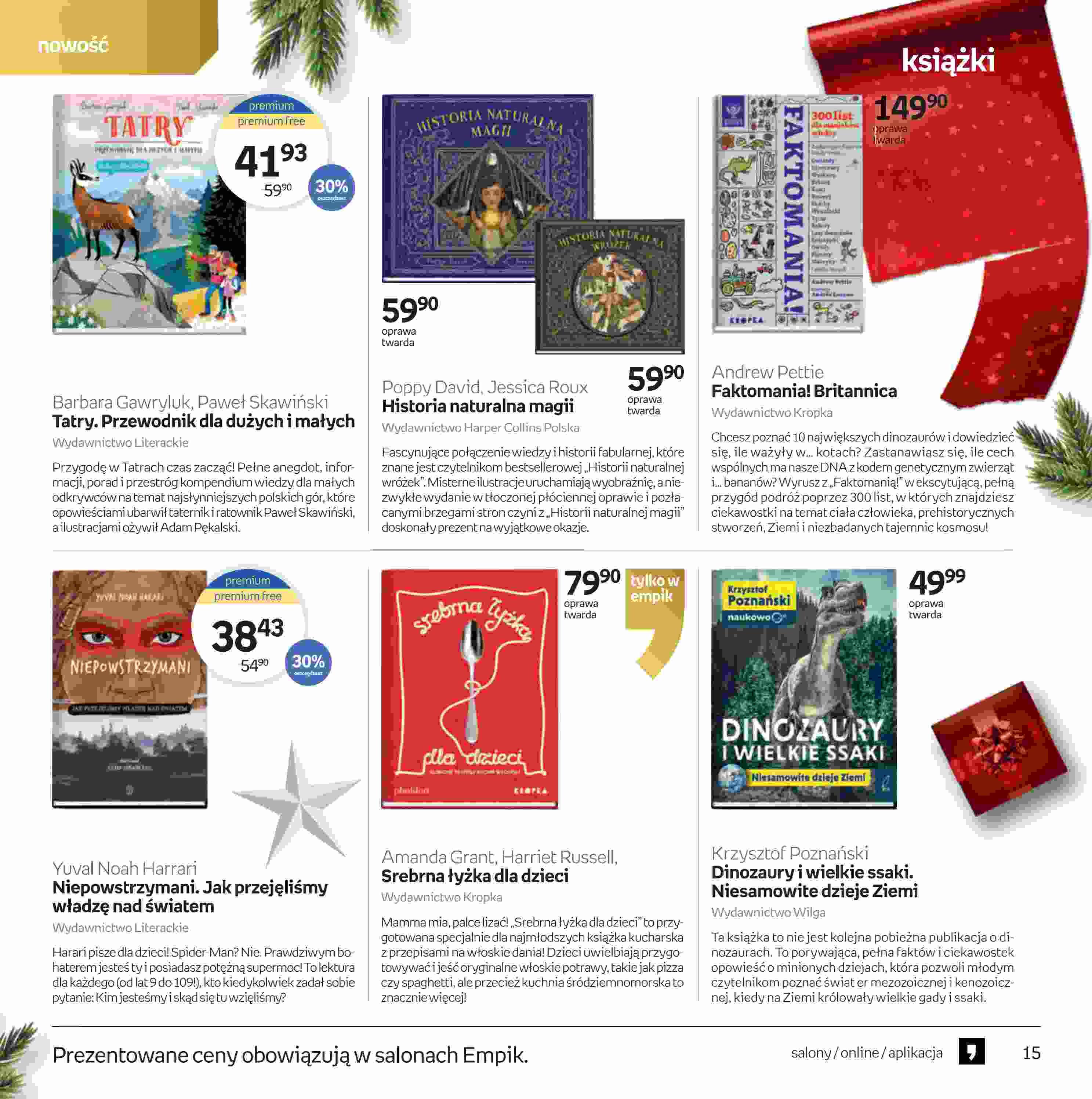 Gazetka promocyjna empik str. 15