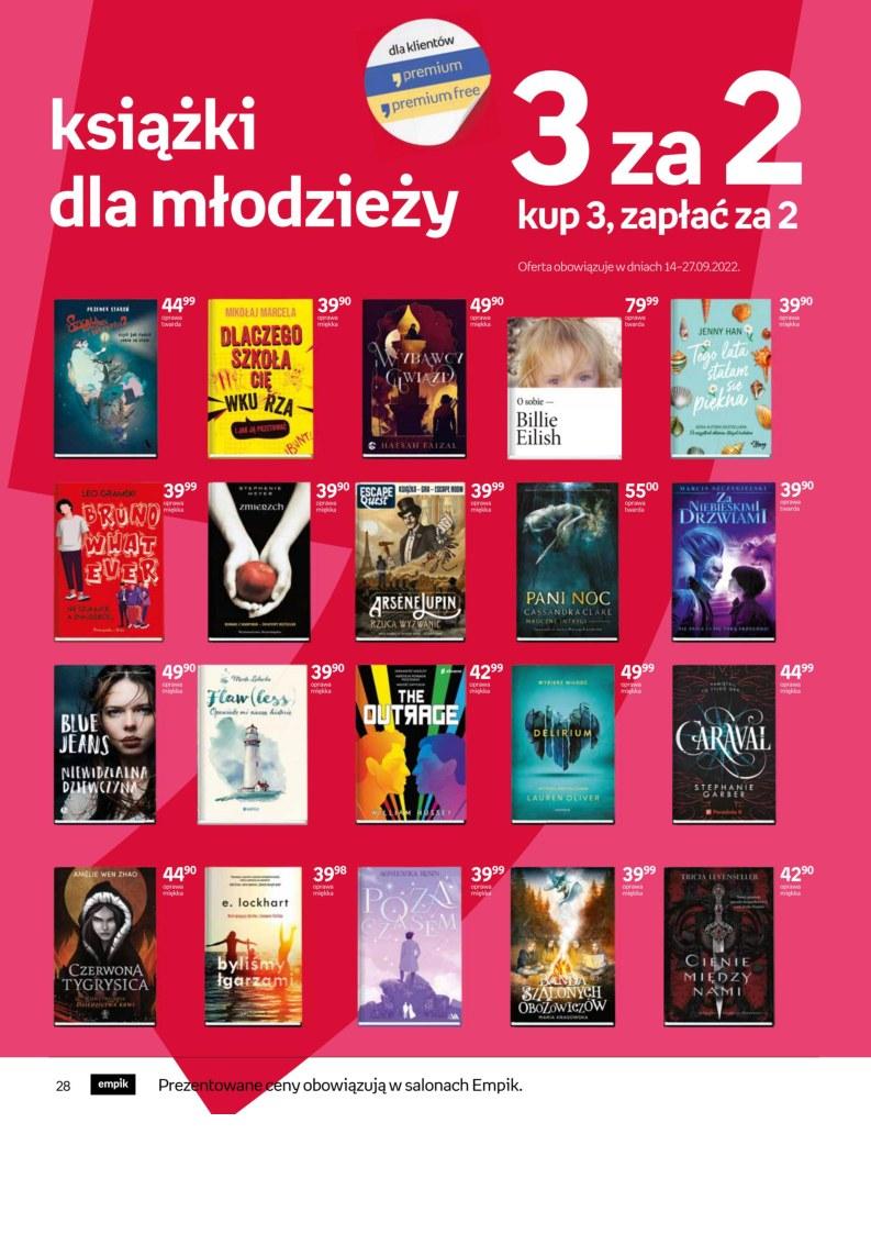 Gazetka promocyjna empik str. 28