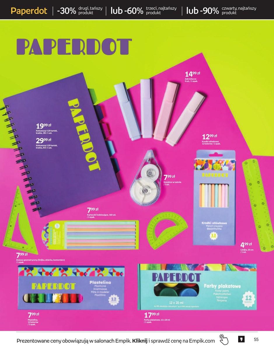 Gazetka promocyjna empik str. 55