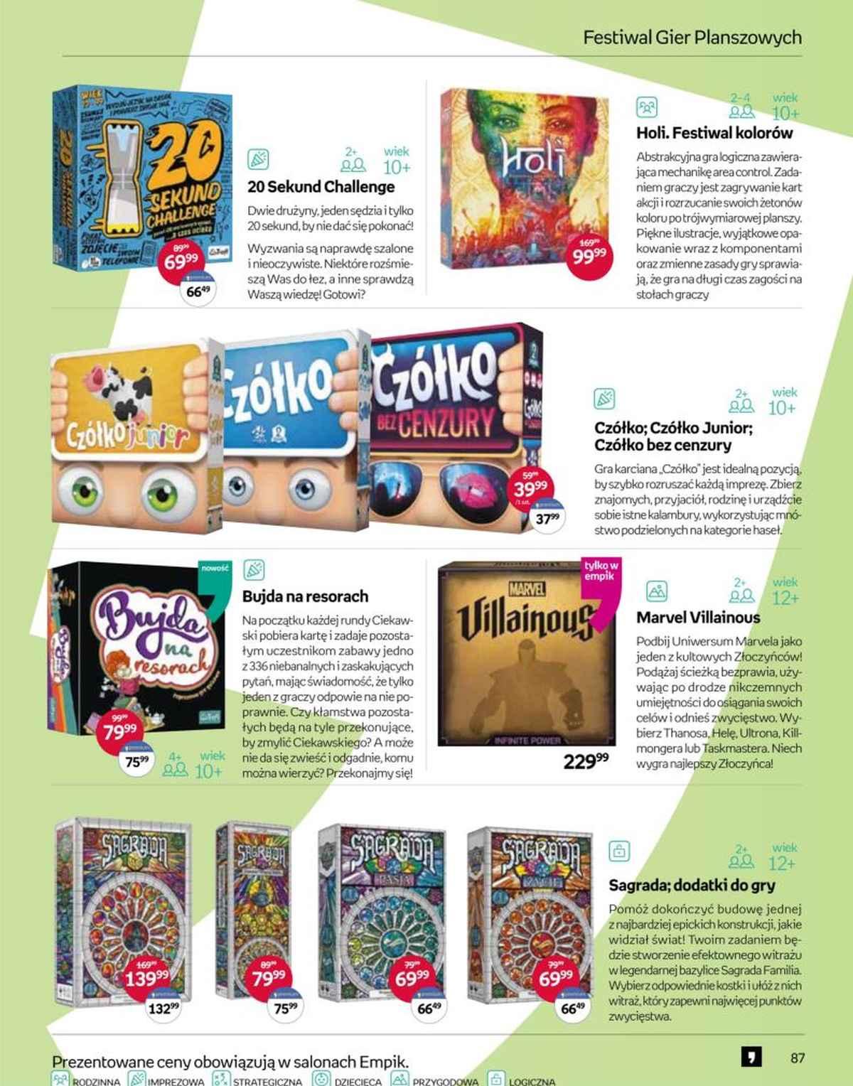 Gazetka promocyjna empik str. 87