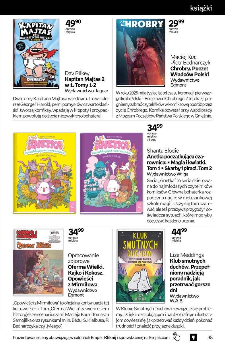 Gazetka promocyjna empik str. 35
