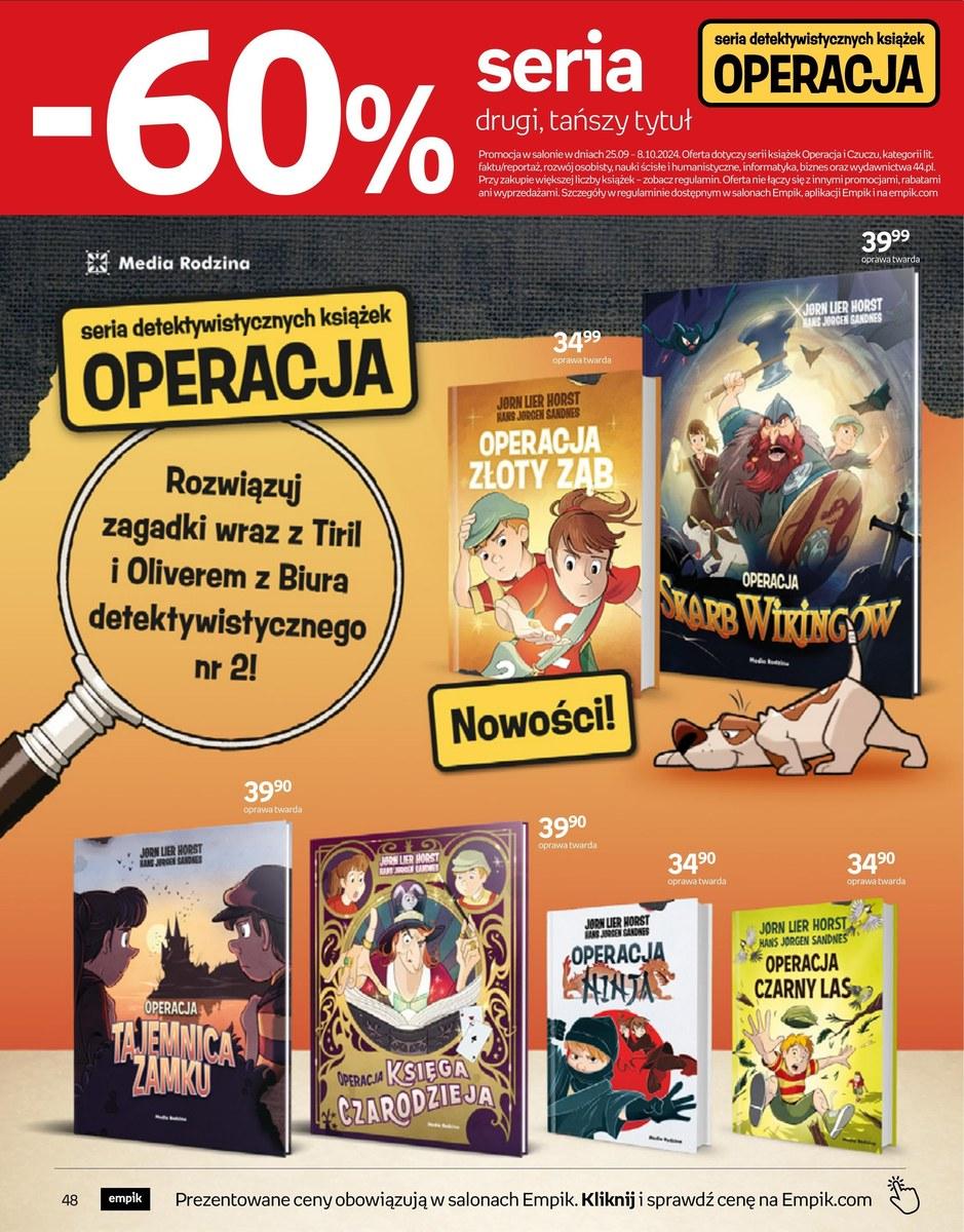 Gazetka promocyjna empik str. 48