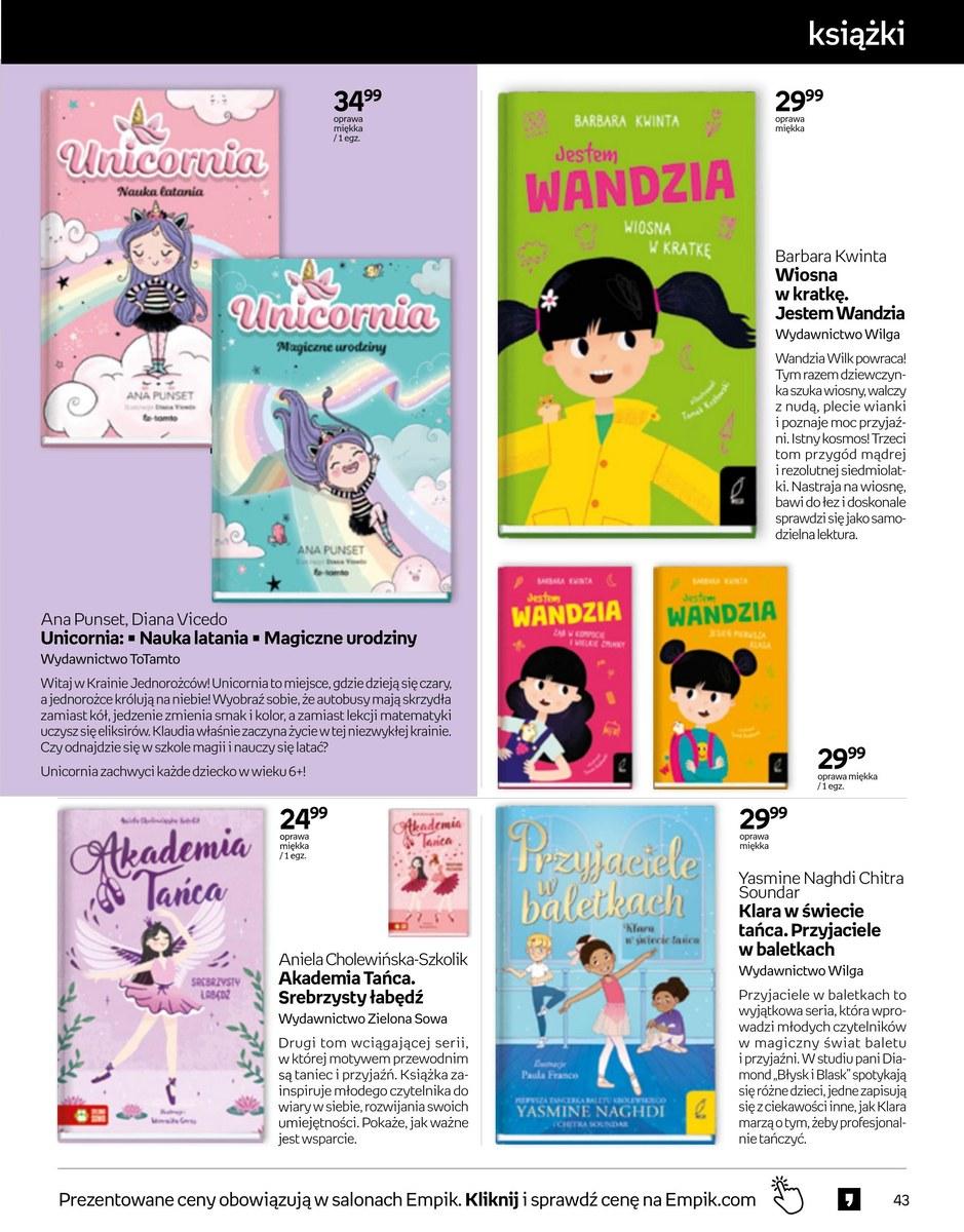 Gazetka promocyjna empik str. 43